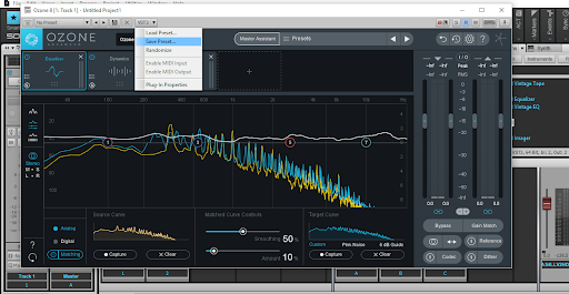 Saving Matching EQ Curves – iZotope Product Support Help and Knowledge Base